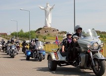 ▲	Motocykl to wspólna pasja pana Lesława i pani Danuty z Radwanic.