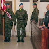 ▼	Patriotycznym obchodom w kościele towarzyszyła kompania honorowa Wojska Polskiego.