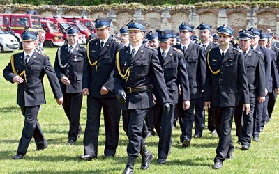 Do sanktuarium w Wysokim Kole pielgrzymowali pracownicy PSP i OSP z powiatów: lipskiego, kozienickiego, puławskiego i zwoleńskiego.