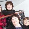 Polacy ze Wschodu korzystają z gościnności Domu Polonii w Pułtusku. Od lewej: Julia Skakowska, Antonina Grabowska, Marina Jegorowa i Maria Oleściuk.