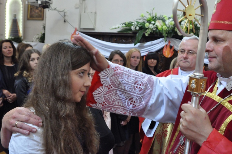 Bierzmowanie w Barcicach