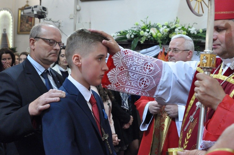 Bierzmowanie w Barcicach