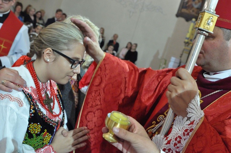 Bierzmowanie w Podegrodziu