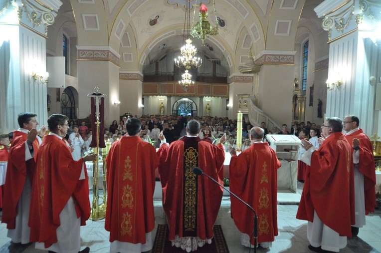 Bierzmowanie w Podegrodziu