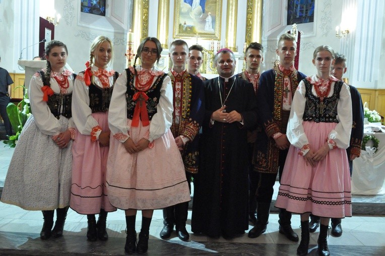 Bierzmowanie w Podegrodziu