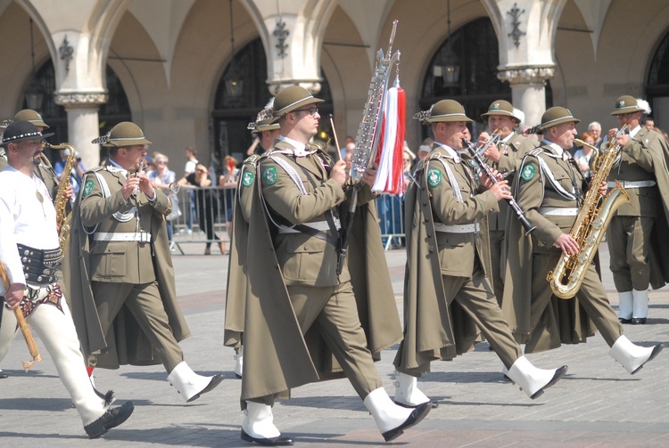 Małopolski Dzień Strażaka na Rynku Głównym 