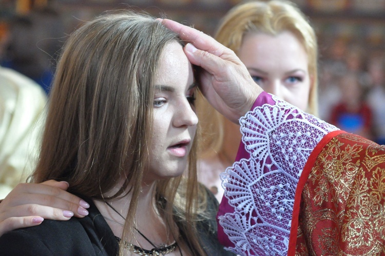 Bierzmowanie w Chorzelowie