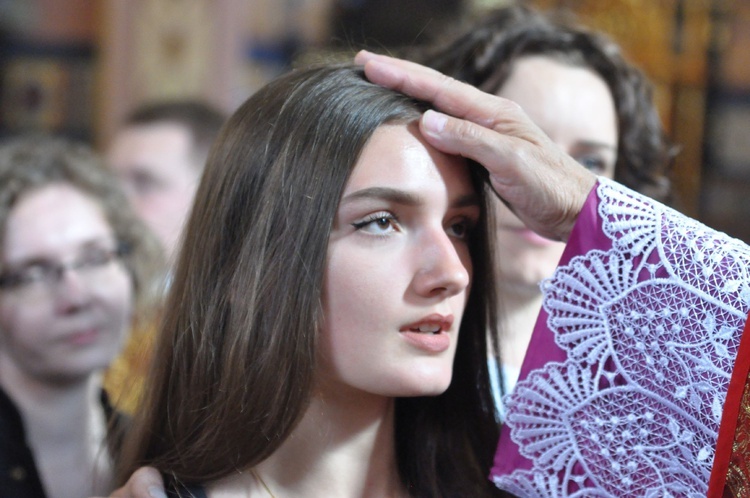 Bierzmowanie w Chorzelowie