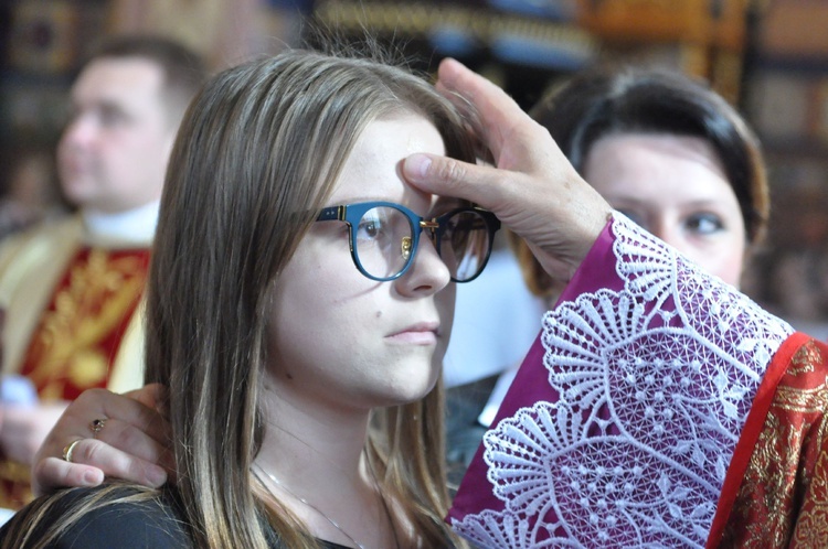 Bierzmowanie w Chorzelowie