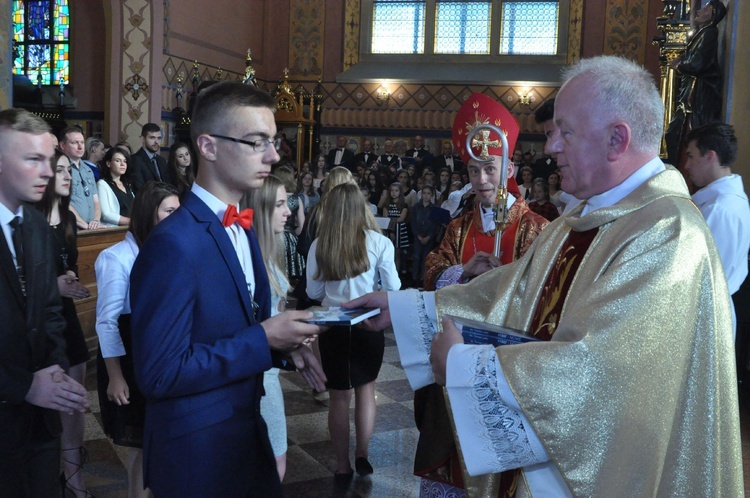 Bierzmowanie w Chorzelowie