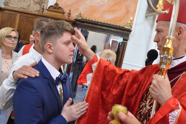 Bierzmowanie u św. Mateusza w Mielcu