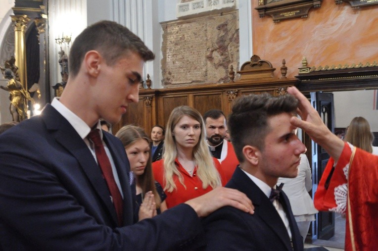 Bierzmowanie u św. Mateusza w Mielcu