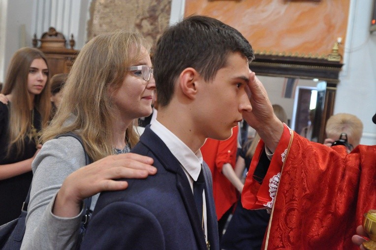Bierzmowanie u św. Mateusza w Mielcu