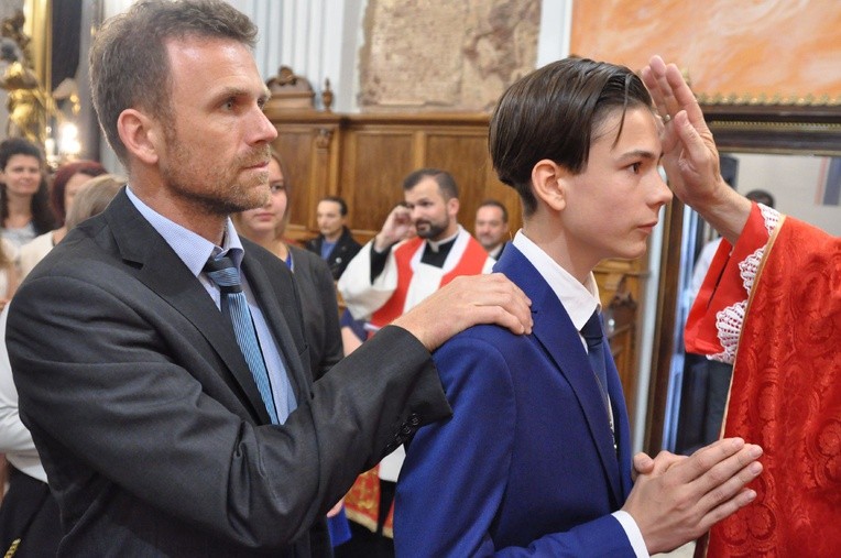 Bierzmowanie u św. Mateusza w Mielcu