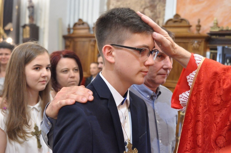 Bierzmowanie u św. Mateusza w Mielcu