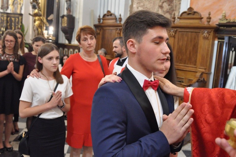Bierzmowanie u św. Mateusza w Mielcu