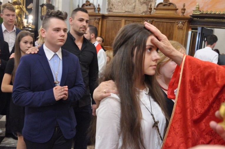 Bierzmowanie u św. Mateusza w Mielcu