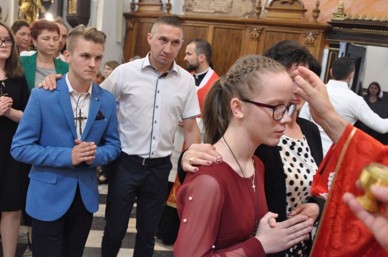 Bierzmowanie u św. Mateusza w Mielcu