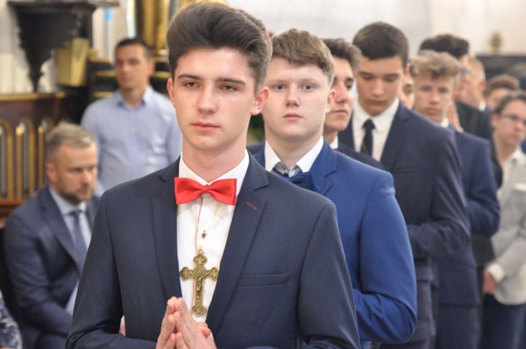 Bierzmowanie u św. Mateusza w Mielcu