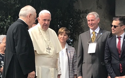 Franciszek przybył do Loppiano - centrum Ruchu Focolari