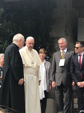 Franciszek przybył do Loppiano - centrum Ruchu Focolari