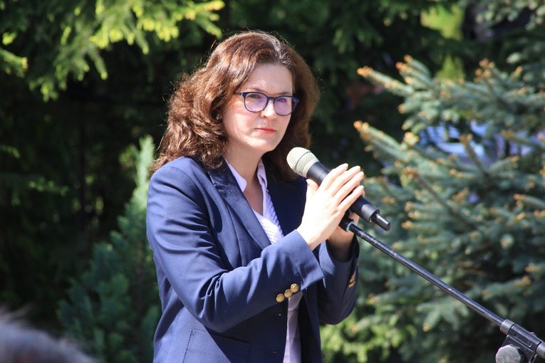 Odsłonięcie pomnika ponarskiego