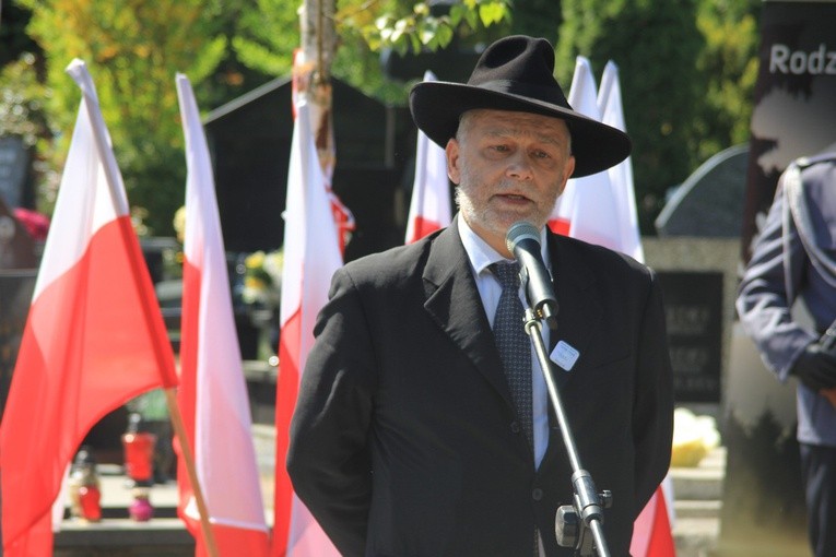 Odsłonięcie pomnika ponarskiego