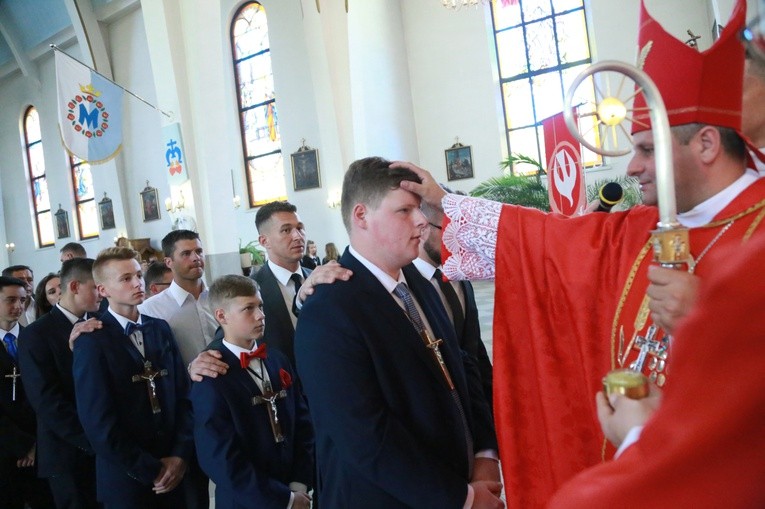 Bierzmowanie w Czermnej