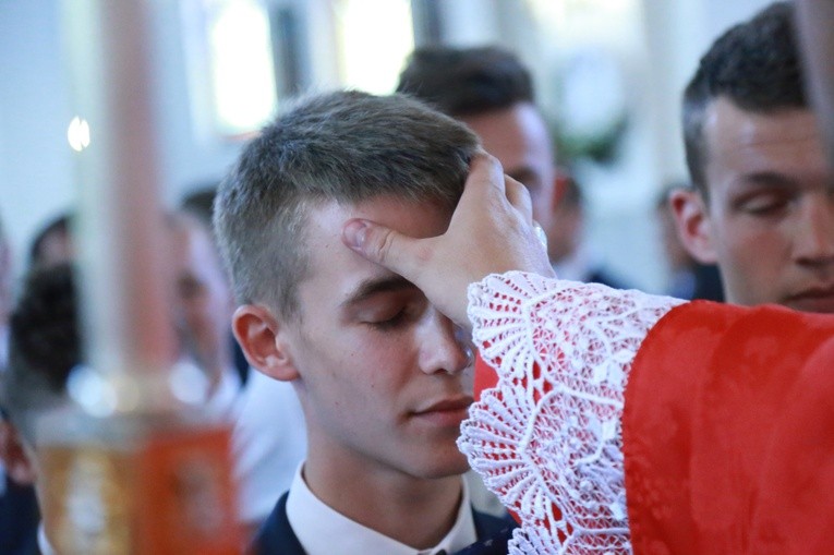 Bierzmowanie w Czermnej