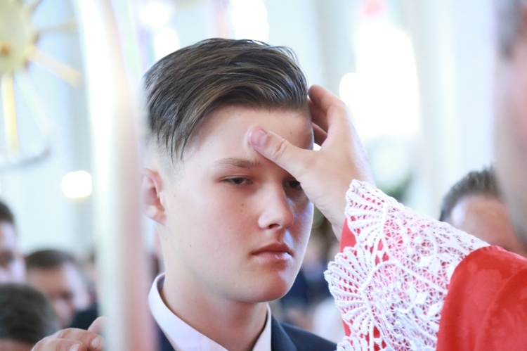 Bierzmowanie w Czermnej