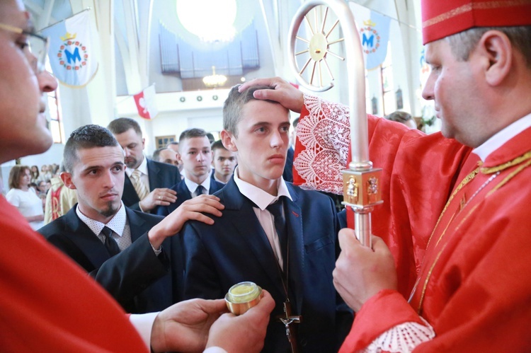 Bierzmowanie w Czermnej