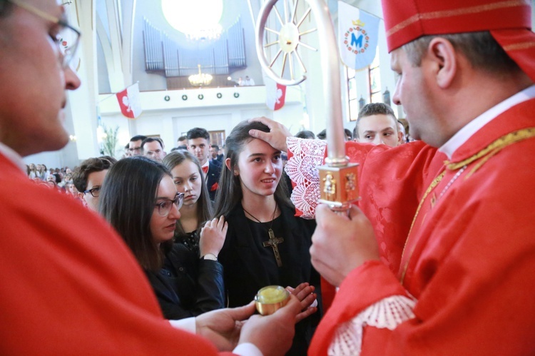 Bierzmowanie w Czermnej