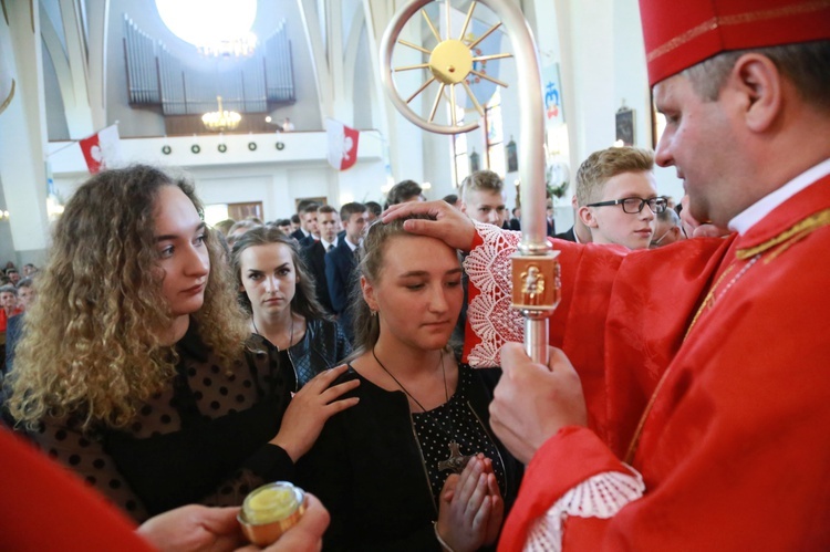 Bierzmowanie w Czermnej