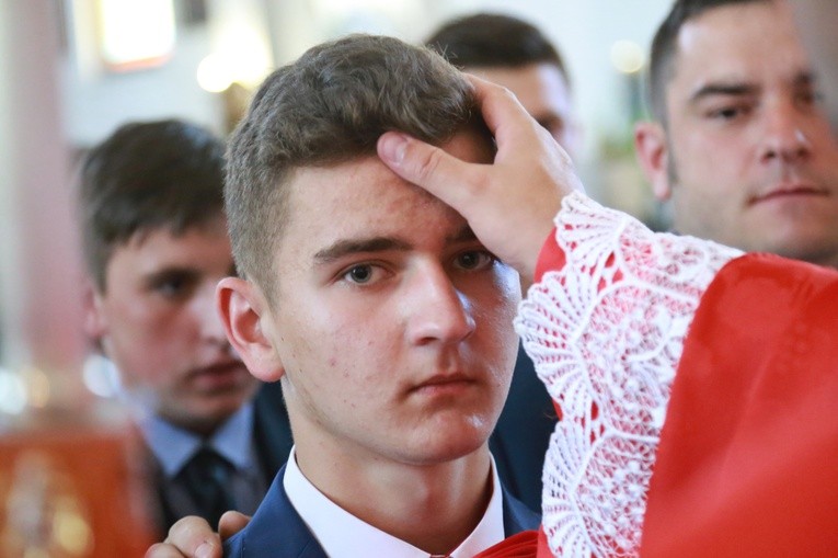 Bierzmowanie w Czermnej