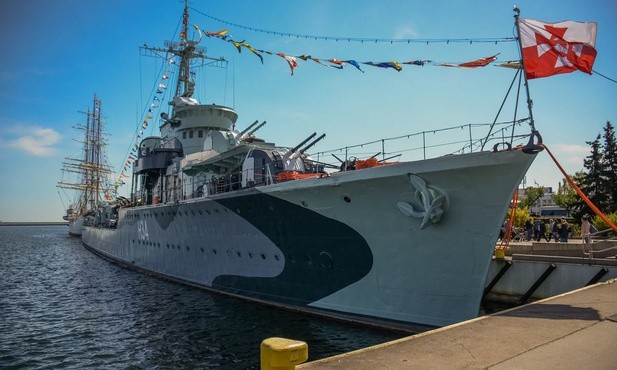 ORP Błyskawica wyjdzie w morze!