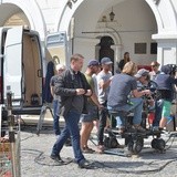 Na planie filmowym "Ojca Mateusza"