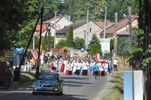 Procesja w Szczepanowie