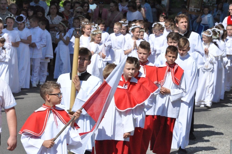 Procesja w Szczepanowie