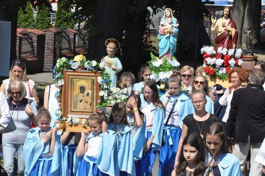 Procesja w Szczepanowie