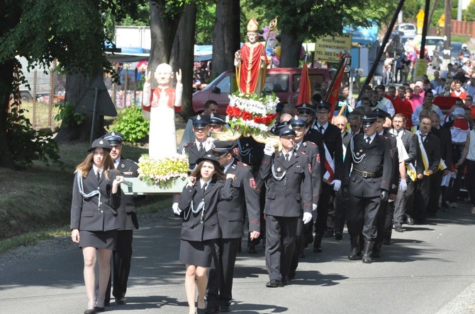 Procesja w Szczepanowie