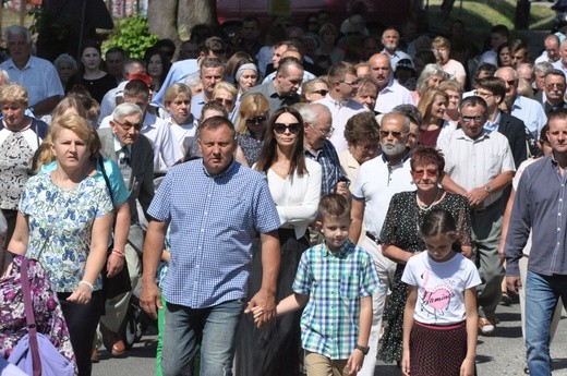Procesja w Szczepanowie