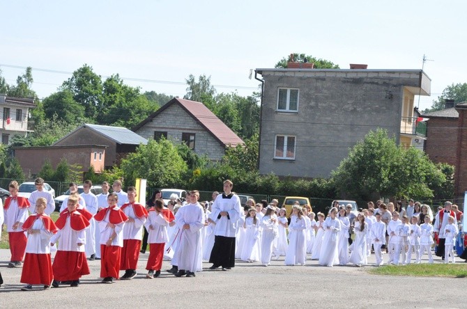 Procesja w Szczepanowie