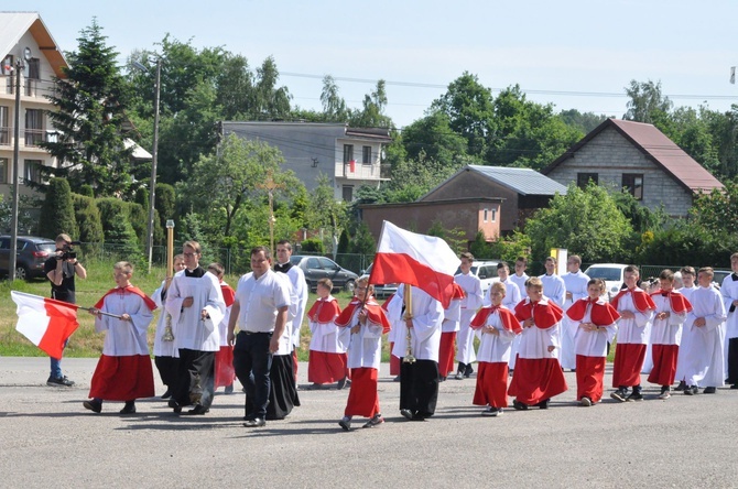 Procesja w Szczepanowie