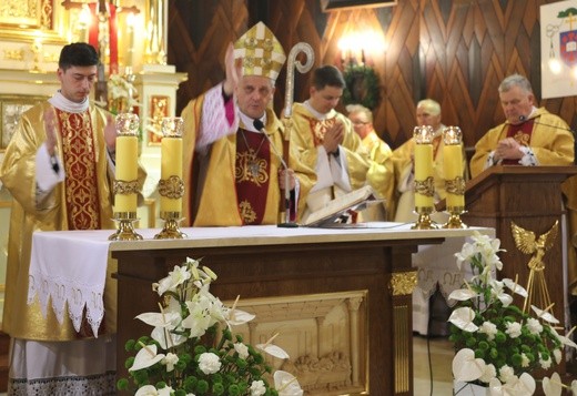 Poświęcenie kościoła i ołtarza w Żabnicy
