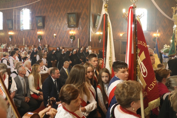 Poświęcenie kościoła i ołtarza w Żabnicy