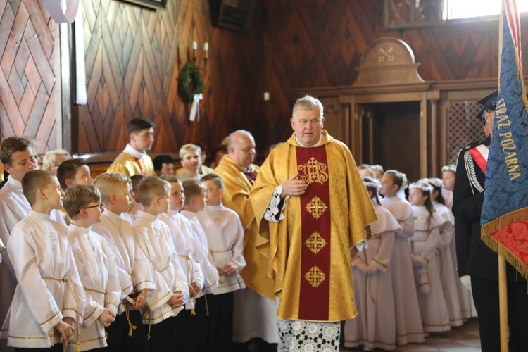 Poświęcenie kościoła i ołtarza w Żabnicy