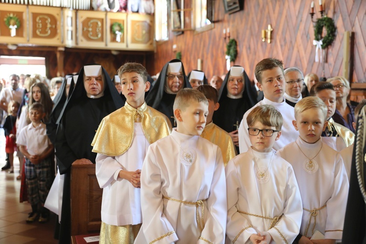 Poświęcenie kościoła i ołtarza w Żabnicy