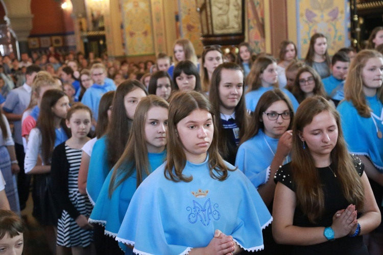 Pielgrzymka DSM do Chorzelowa