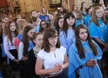 Pielgrzymka DSM do Chorzelowa