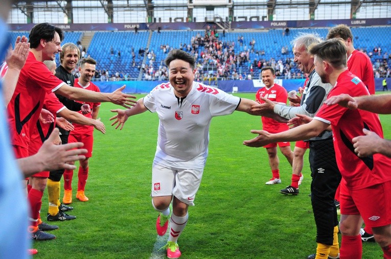 Mecz charytatywny Polska - Rosja na Arenie Lublin